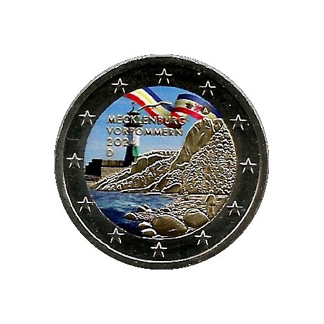 Alemania. 2024. 2 Euro (SC) Coloreada