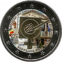 Bélgica. 2023. 2 Euro (SC) Coloreada
