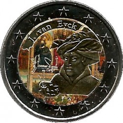 Bélgica. 2020. 2 Euro (SC) Coloreada