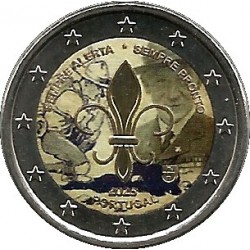 Portugal. 2025. 2 Euro (SC) Coloreada