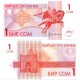 (4) Kirguizistán. 1993. 1 Som (SC)