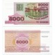 (17) Bielorrusia. 1998. 5000 Rublei (SC)