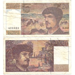 (151h) Francia. 1995. 20 Francs (BC)