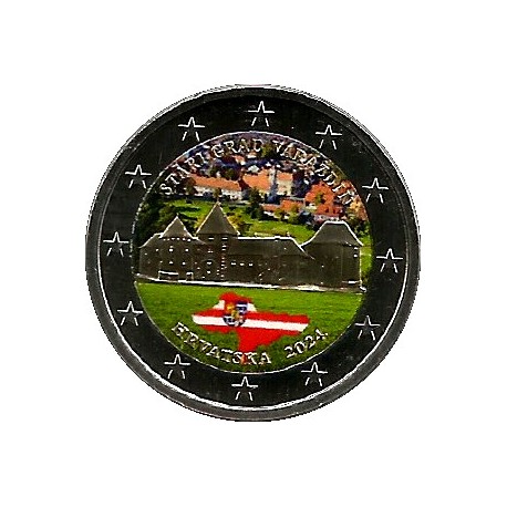 Croacia. 2024. 2 Euro (SC) Coloreada