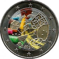 Malta. 2020. 2 Euro (SC) Coloreada