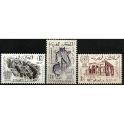 Marruecos. Sin Fecha. Serie Completa (Nuevo) Monumentos de Nubia