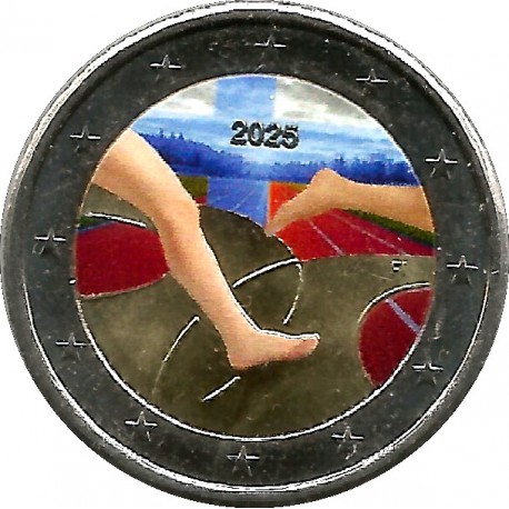 Finlandia. 2025. 2 Euro (SC) Coloreada