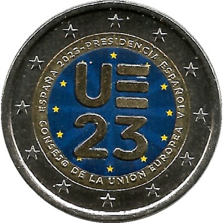 España. 2023. 2 Euro (SC) Coloreada