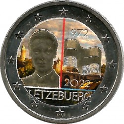 Luxemburgo. 2022. 2 Euro (SC) Coloreada
