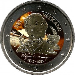Ciudad del Vaticano. 2023. 2 Euro (SC) Coloreada