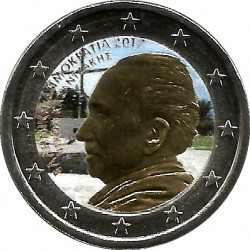 Grecia. 2017. 2 Euro (SC) Coloreada