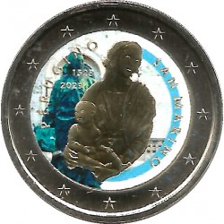 San Marino. 2023. 2 Euro (SC) Coloreada