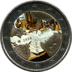 Finlandia. 2024. 2 Euro (SC) Coloreada