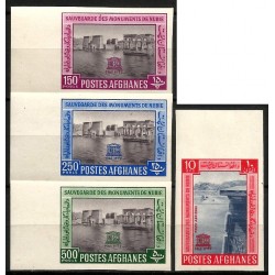 Afganistán. Sin Fecha. Serie Completa (Nuevo) Monumentos de Nubia