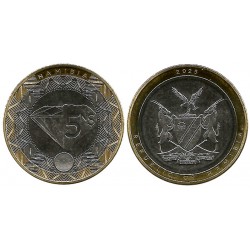 Namibia. 2025. 5 Dollars (SC)