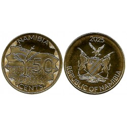 Namibia. 2025. 50 Cents (SC)