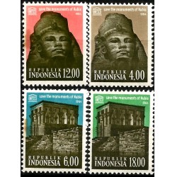 Indonesia. 1964. Serie Completa (Nuevo, con manchas de óxido) Monumentos de Nubia