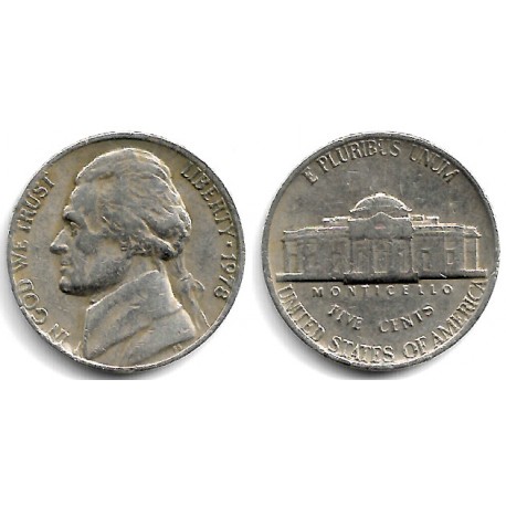 (A192) Estados Unidos de América. 1978. 5 Cents (BC)