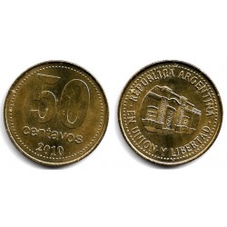 (111.1) Argentina. 2010. 50 Centavos (MBC+)
