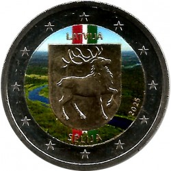 Letonia. 2025. 2 Euro (SC) Coloreada