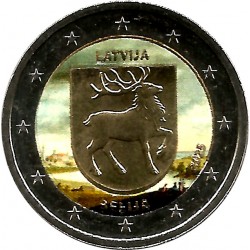 Letonia. 2025. 2 Euro (SC) Coloreada