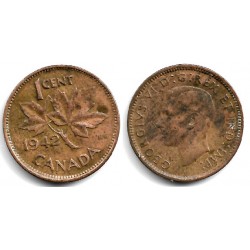 (32) Canadá. 1942. 1 Cent (BC)