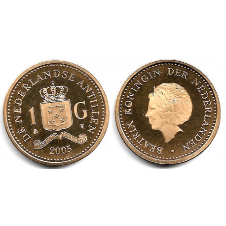(37) Antillas Neerlandesas. 2005. 1 Gulden (SC)