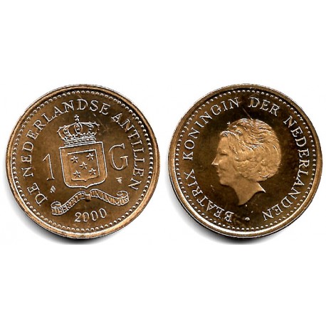 (37) Antillas Neerlandesas. 2000. 1 Gulden (SC)