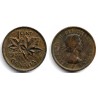 (49) Canadá. 1957. 1 Cent (BC)