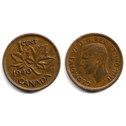 (32) Canadá. 1940. 1 Cent (MBC)