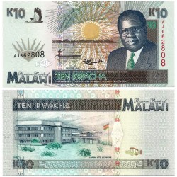 (31) Malaui. 1995. 10 Kwacha (SC)