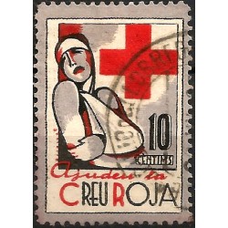Viñeta Conm. Ajudeu a la Creu Roja (Usado)
