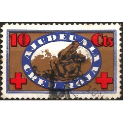 Viñeta Conm. Ajudeu a la Creu Roja (Usado)