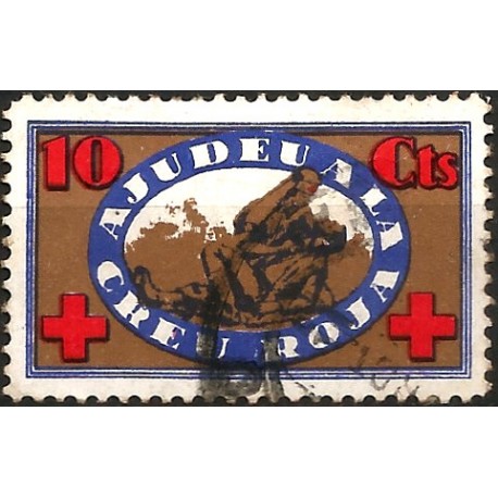 Viñeta Conm. Ajudeu a la Creu Roja (Usado)