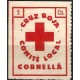 Viñeta Conm. Cruz Roja. Comité Local. Cornellá (Nuevo, con señal de fijasellos)