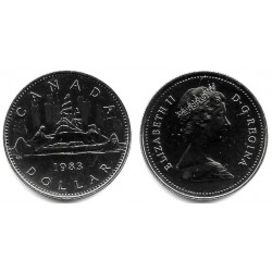 (120.1) Canadá. 1983. 1 Dollar (SC)