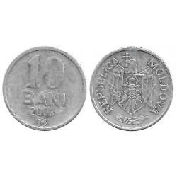 (7) Moldavia. 2003. 10 Bani (BC)