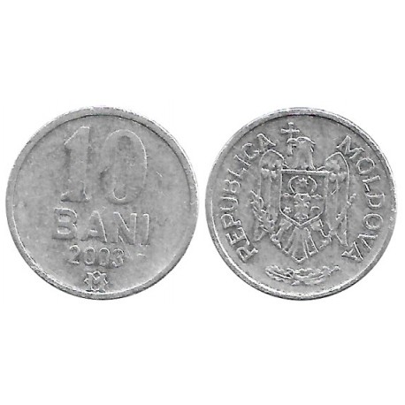 (7) Moldavia. 2003. 10 Bani (BC)