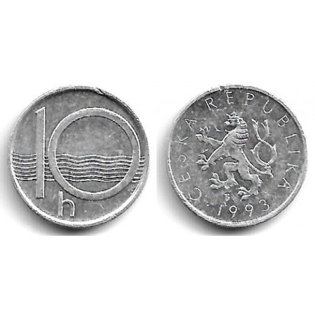 (6) República Checa. 1993. 10 Korun (MBC+)