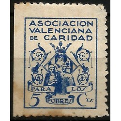 Asociación Valenciana de Caridad para los Pobres. 5 Céntimos (Usado)