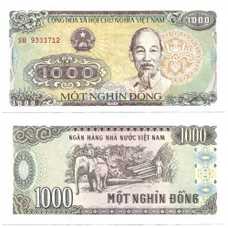 (106a) Vietnam. 1988. 1000 Dong (EBC)