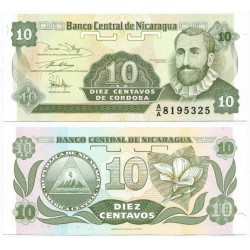 (169) Nicaragua. 1991. 10 Centavos (SC)
