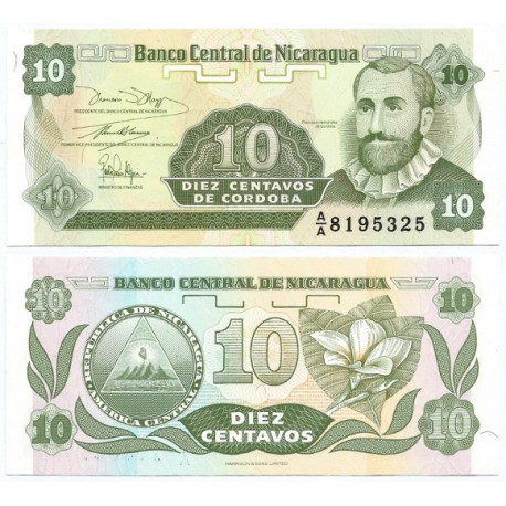 (169) Nicaragua. 1991. 10 Centavos (SC)