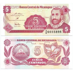 (168) Nicaragua. 1991. 5 Centavos (SC)