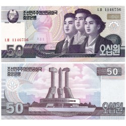 (60) Corea del Norte. 2002. 50 Won (SC)