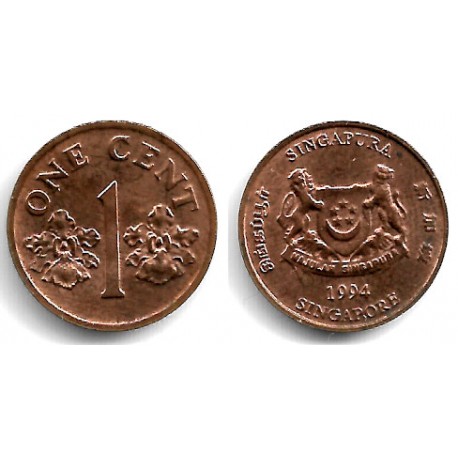 (98) Singapur. 1994. 1 Cent (EBC+)