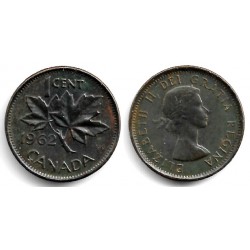 (49) Canadá. 1962. 1 Cent (BC+)
