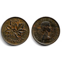(49) Canadá. 1956. 1 Cent (BC+)