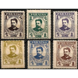 Viñetas Conm. Paraíso. Asamblea de Zaragoza. Serie 2a (Nuevos, con señal de fijasellos y Usados)