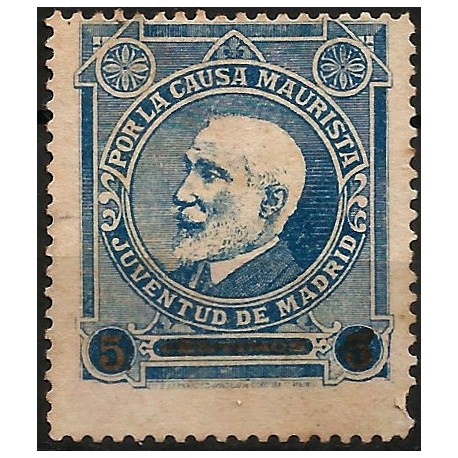 Viñeta Política. Por la Causa Maurista. Juventud de Madrid. Sin Valor (Nuevo, con señal de fijasellos)